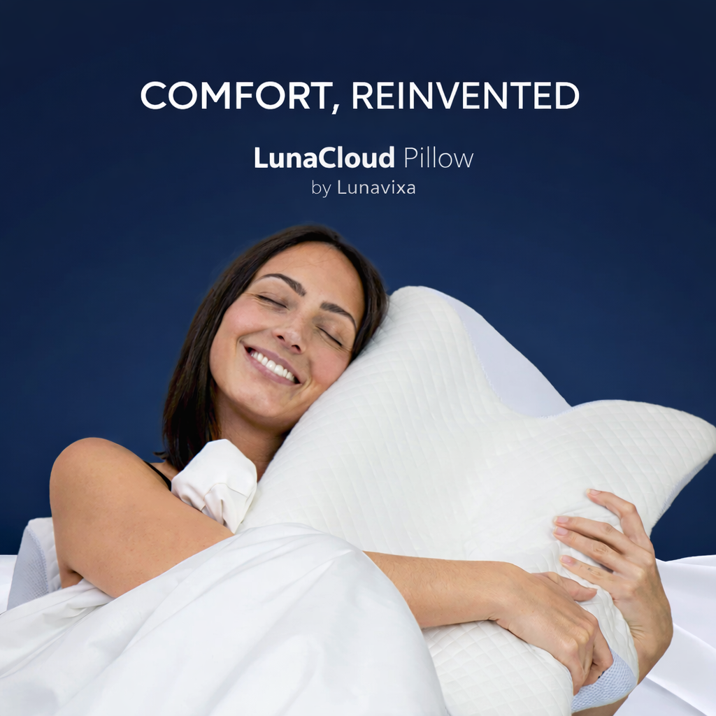 LunaCloud™ Cervical Pillow — Sleep Without Neck Pain | Lunavixa